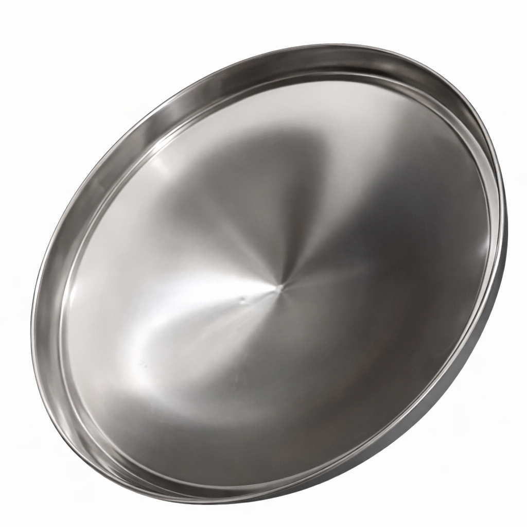 CHEFCO,SSC-40, 15.75"/40cm Stainless Steel Round Lid - Chefcoca