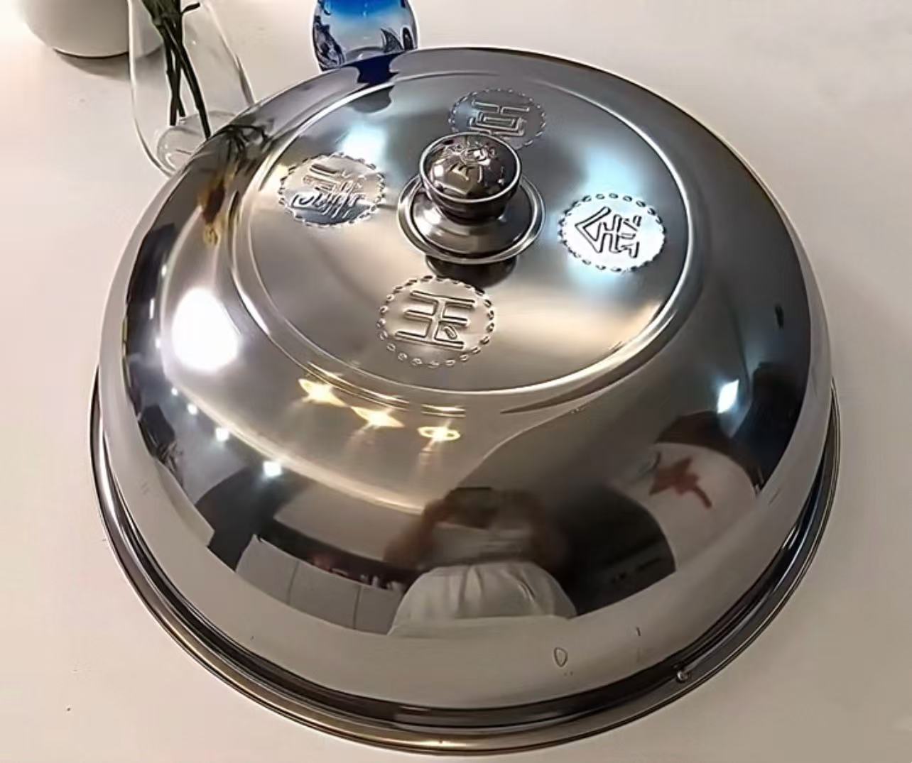 CHEFCO,SSHC-55, 55CM Stainless Steel High Cover - Chefcoca