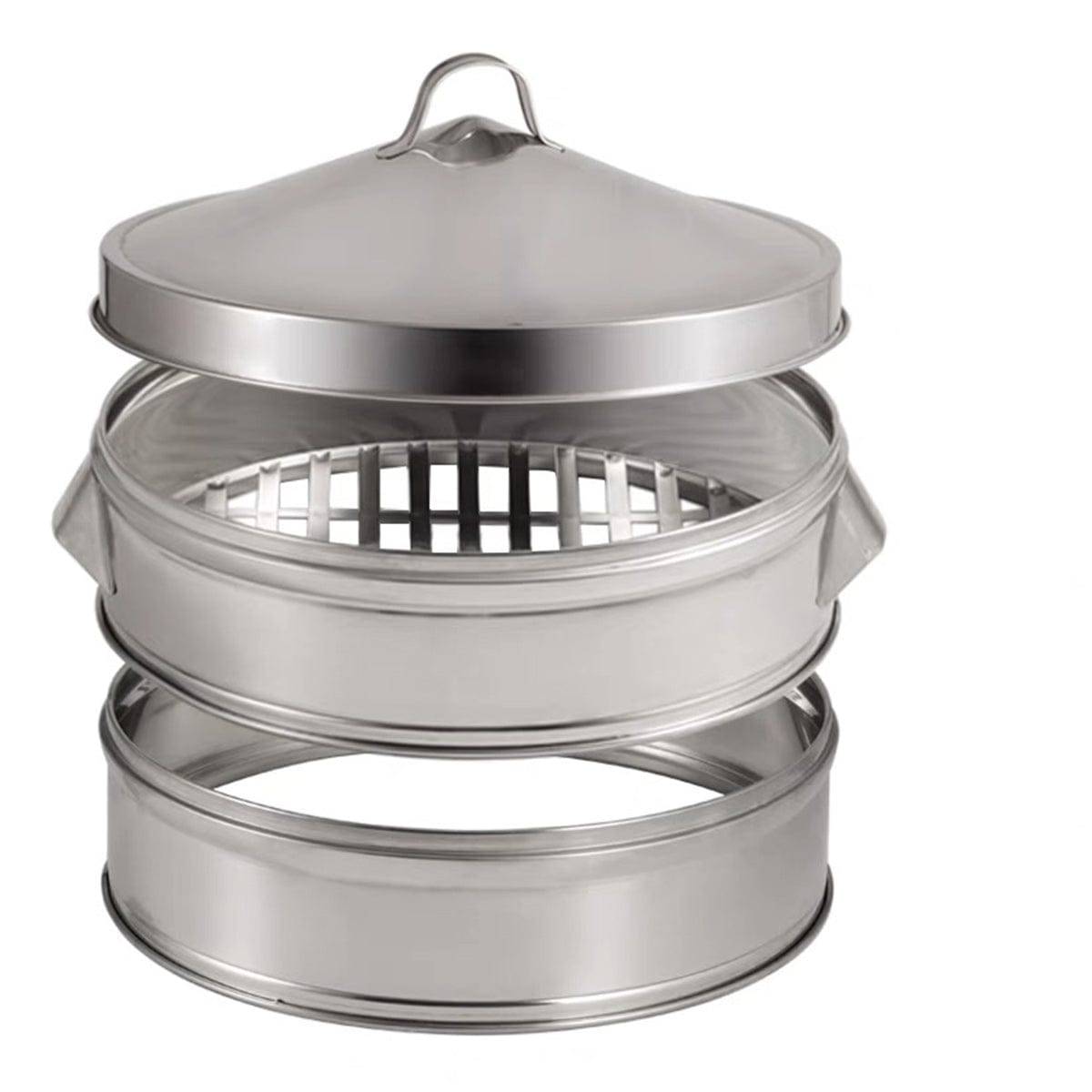 Stainless Steel Diameter Steamer Ring Base (15 3/4"- 23 3/4") - Chefcoca