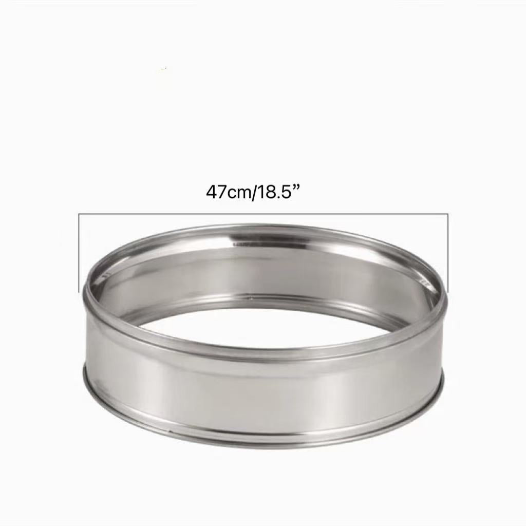CHEFCO,SSR-47, Stainless Steel Steamer Ring Base  (Dia 47cm/18.5") - Chefcoca