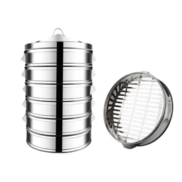 CHEFCO,SSS-60, 23 3/4"/ 60 cm  Stainless Steel Diameter Steamer - Chefcoca