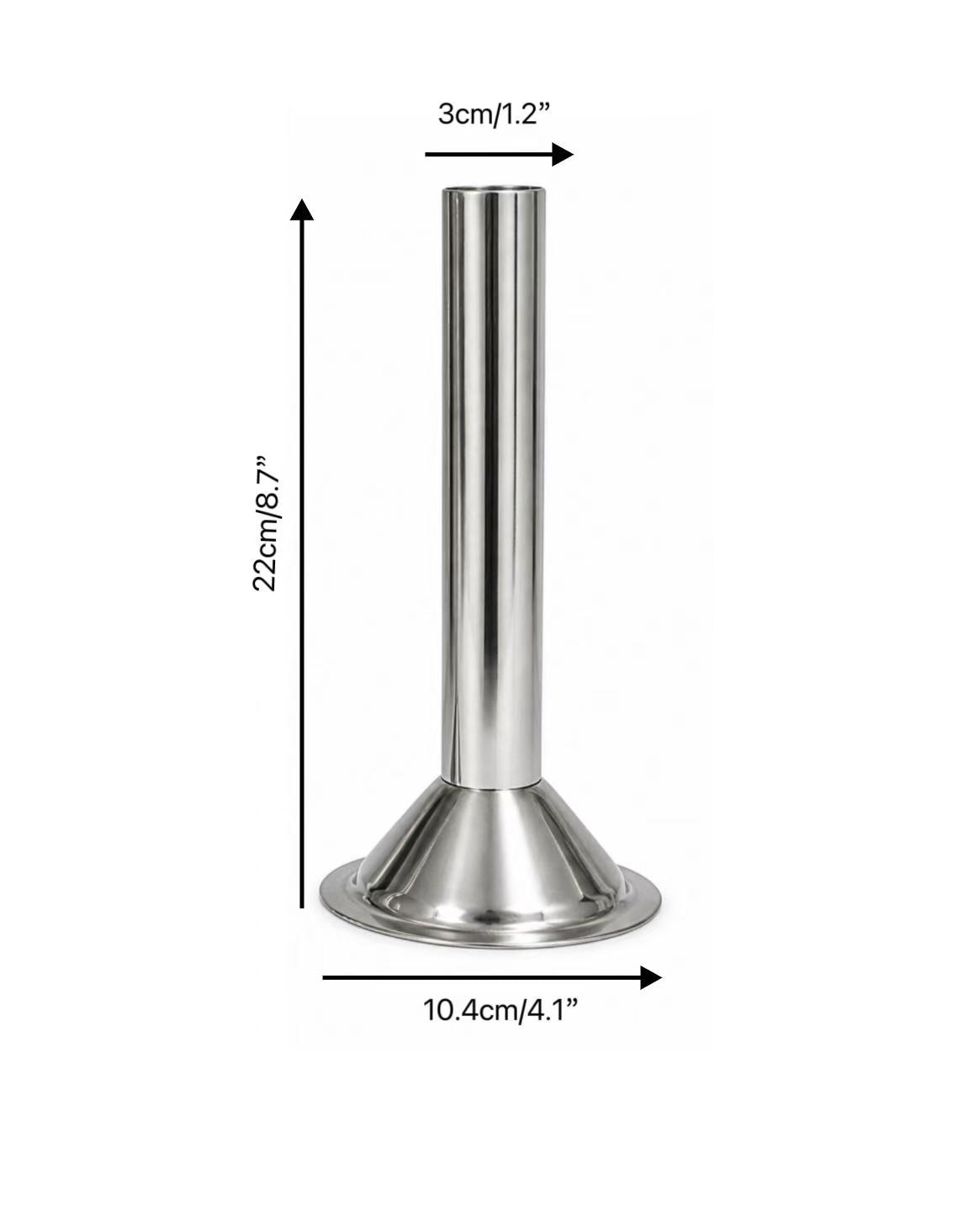 CHEFCO,SST-332,Stainless Steel Stuffing Tubes, set of 3 - Chefcoca