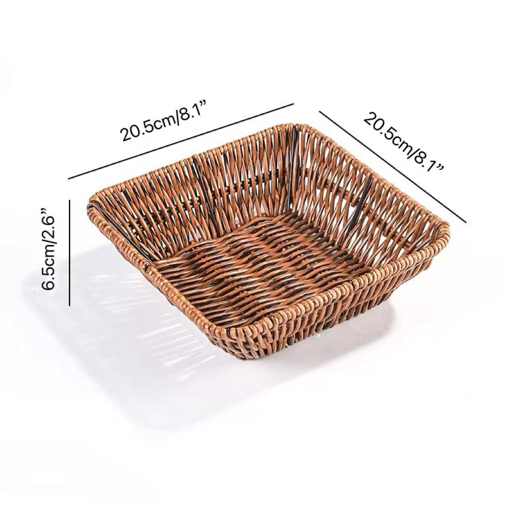 CHEFCO, SWB-202006/HT-728, Panier de rangement carré tressé