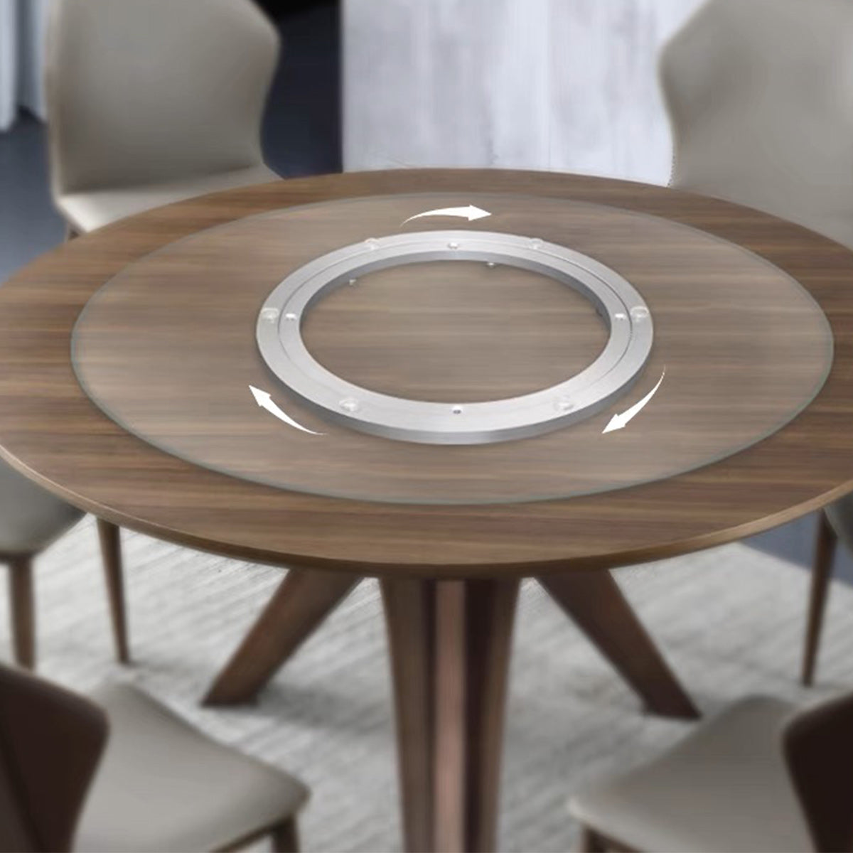 Lazy Susan Table Ring - Chefcoca