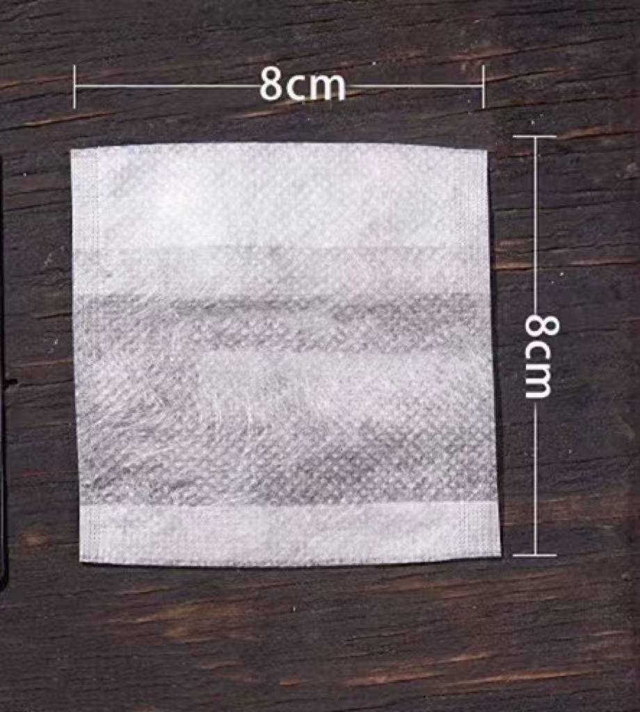CHEFCO,TB-100A, Refolded Dispoable Tea Bag-PLA Corn fiber material-100pcs/bag - Chefcoca