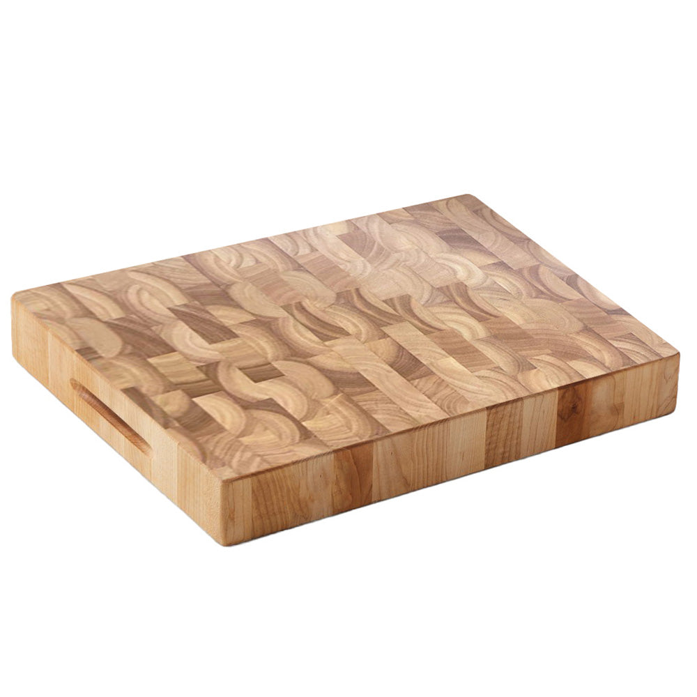 CHEFCO, Premium End-Grain Wooden Cutting Board – Thick, Durable & Knife-Friendly (WCB-243602) - Chefcoca