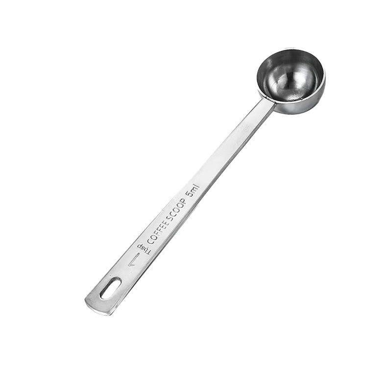 Chefco, SMS-5, 5 ML Coffee Scoop,Stainless Steel Coffee Measuring Scoop,Metal Coffee Scoop Premium Long Handle Measure Spoon for Coffee Powder and Coffee Making,Durable Serving Utensil