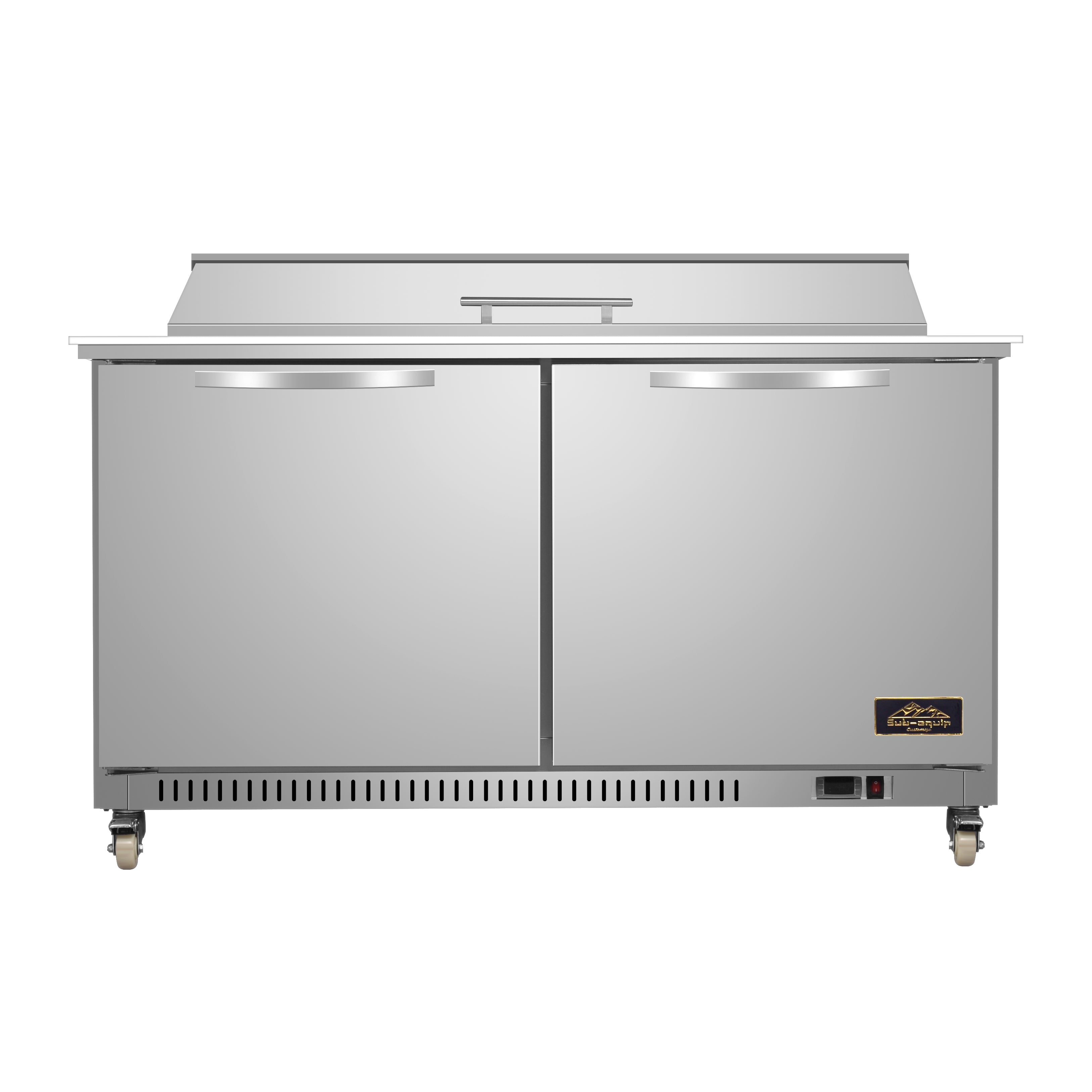 Sub-equip, 60" Mega Top Cooler Salad and Sandwich Prep Table