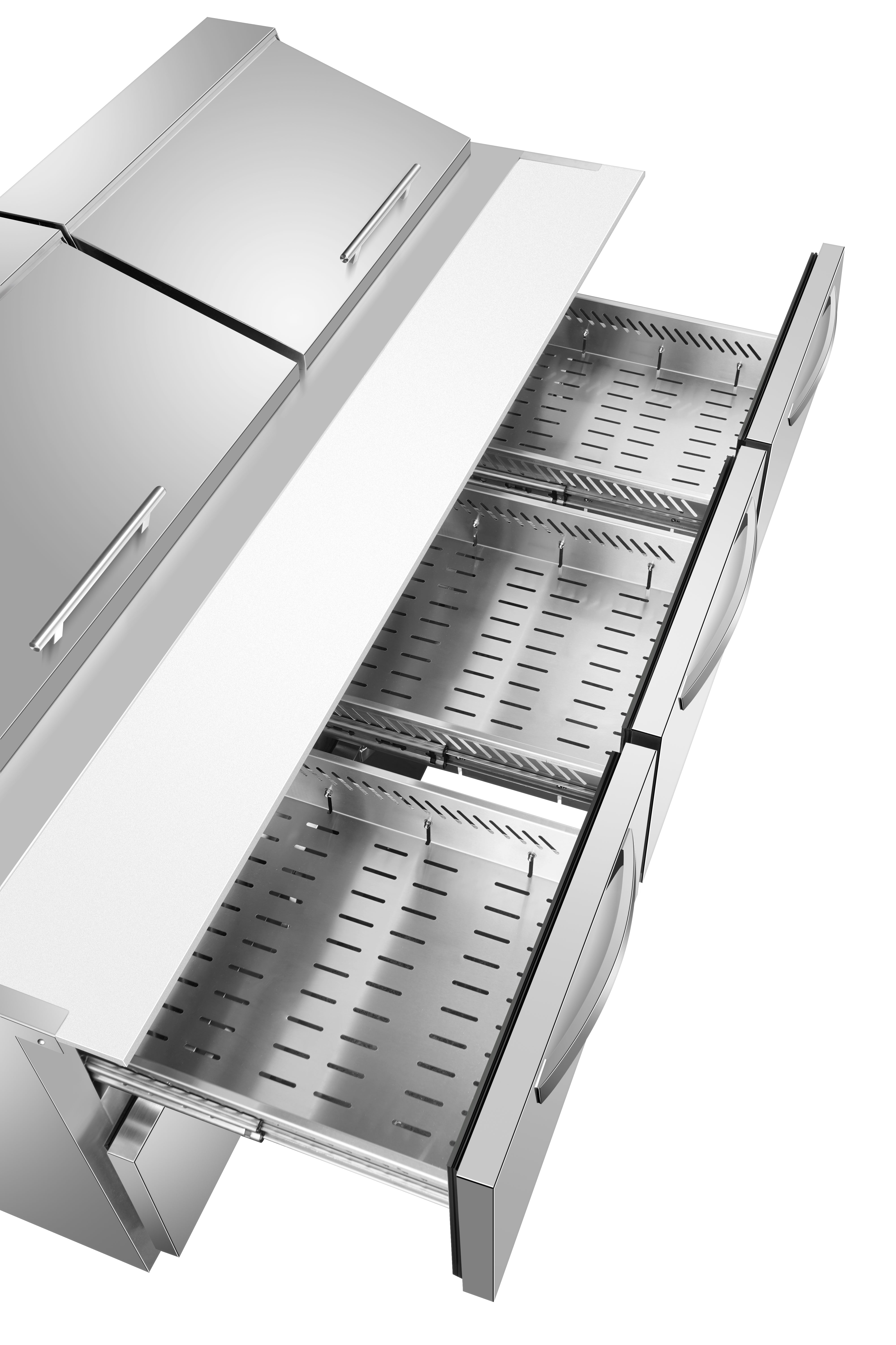 Sub-equip ,72" Salad and Sandwich Refrigerated Prep Table with 6 Drawers - Chefcoca