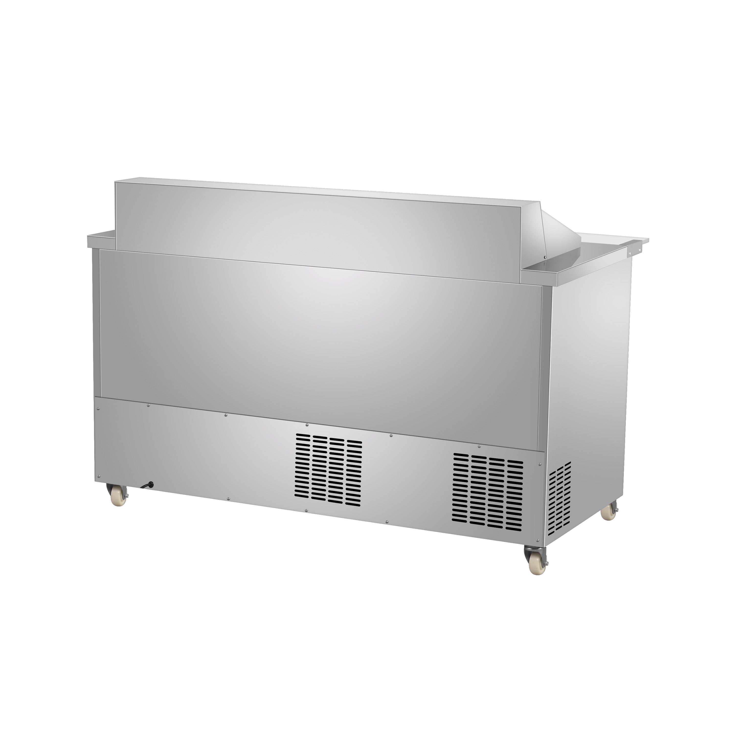 Sub-equip, 48" Mega Top Cooler Sandwich Prep Table with 4  Drawers