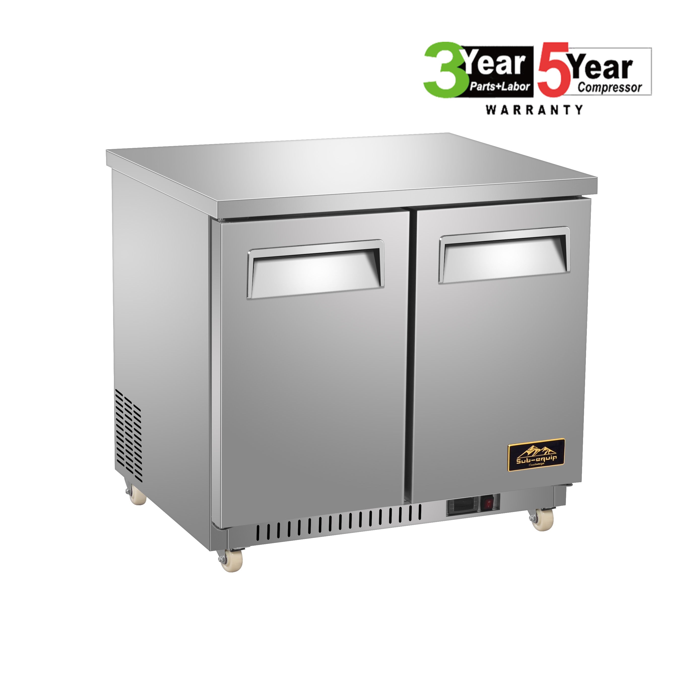 Sub-equip, 36" Undercounter Refrigerator, CUC-26 - Chefcoca