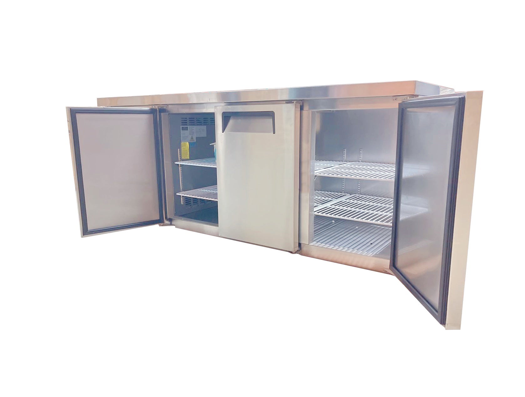 Sub-Equip CustomStainless Steel Undercounter Refrigerator/Freezer - Chefcoca