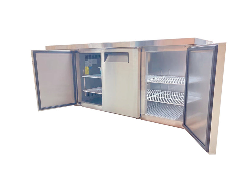 Sub-Equip CustomStainless Steel Undercounter Refrigerator/Freezer