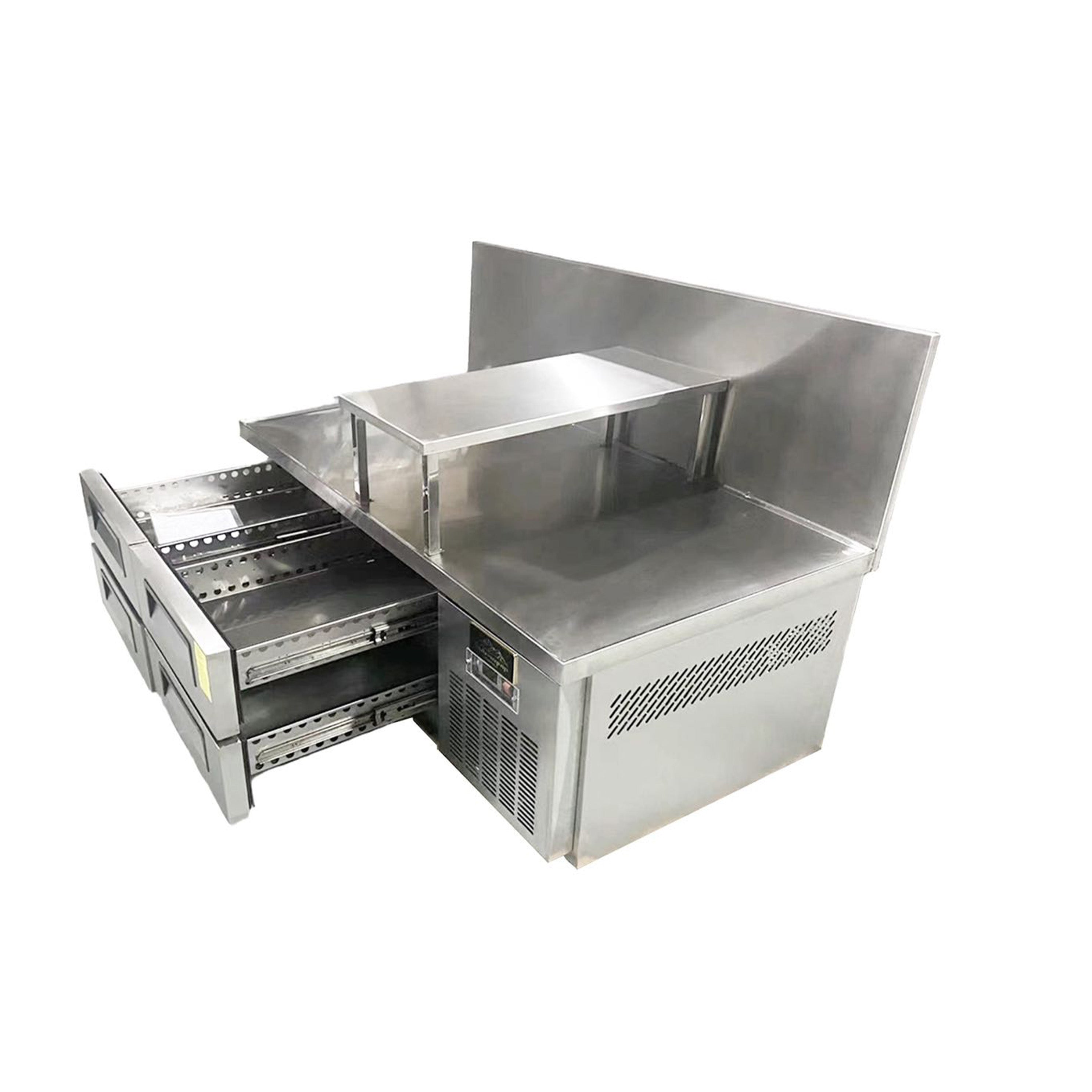 Sub-equip, 4 Drawer Freezer Chef Base -Custom