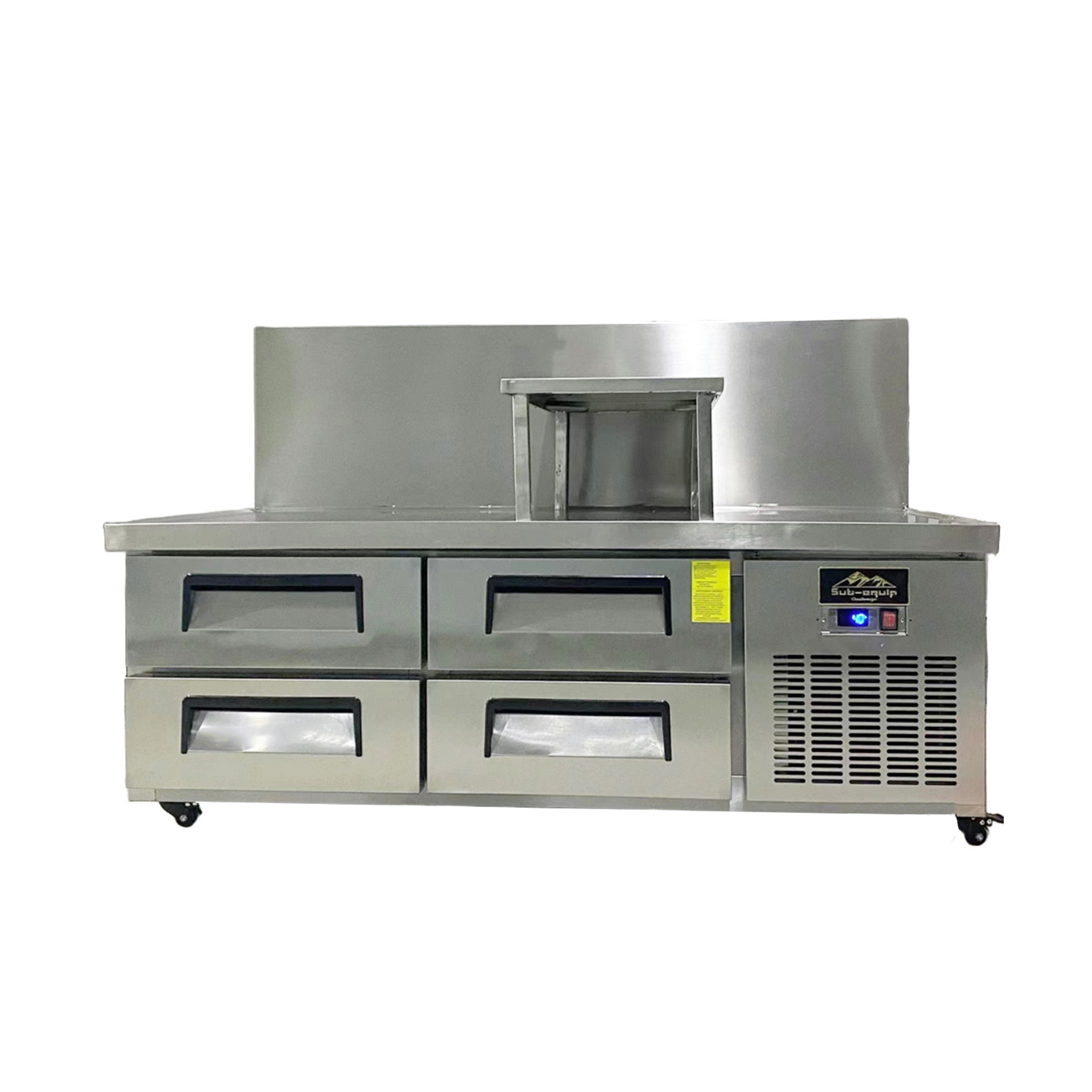 Sub-equip, 4 Drawer Freezer Chef Base -Custom