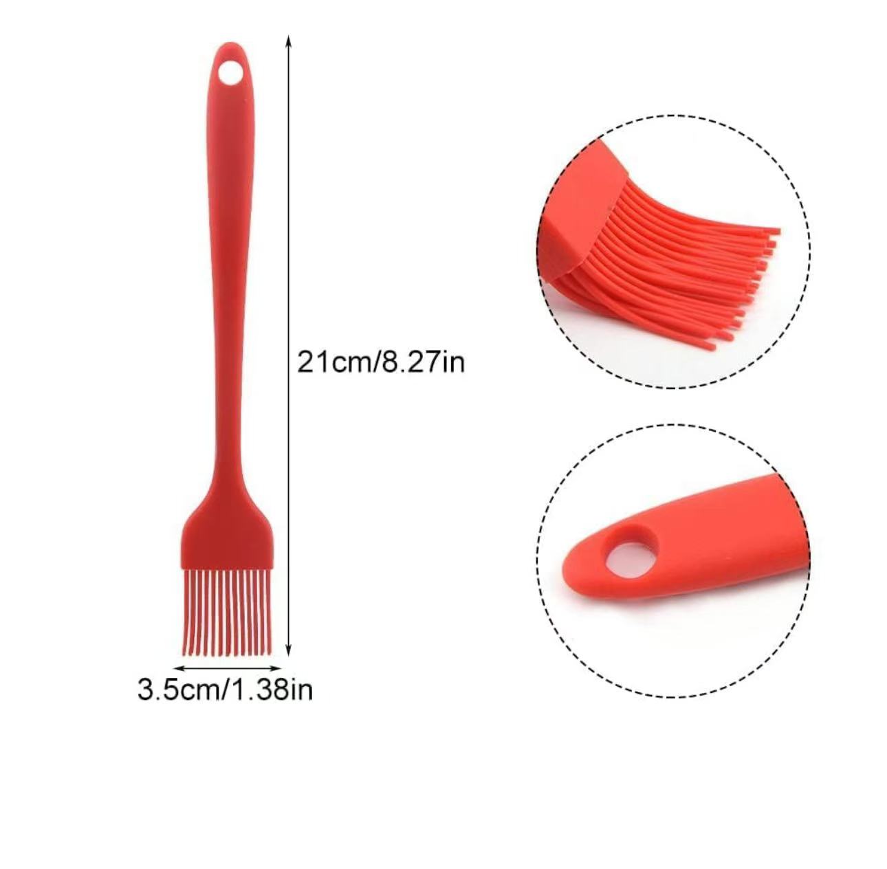 Chefco, 8007/SB-S,Silicone Basting BBQ Pastry Oil Brush Barbecue Grilling Desserts Baking - Chefcoca