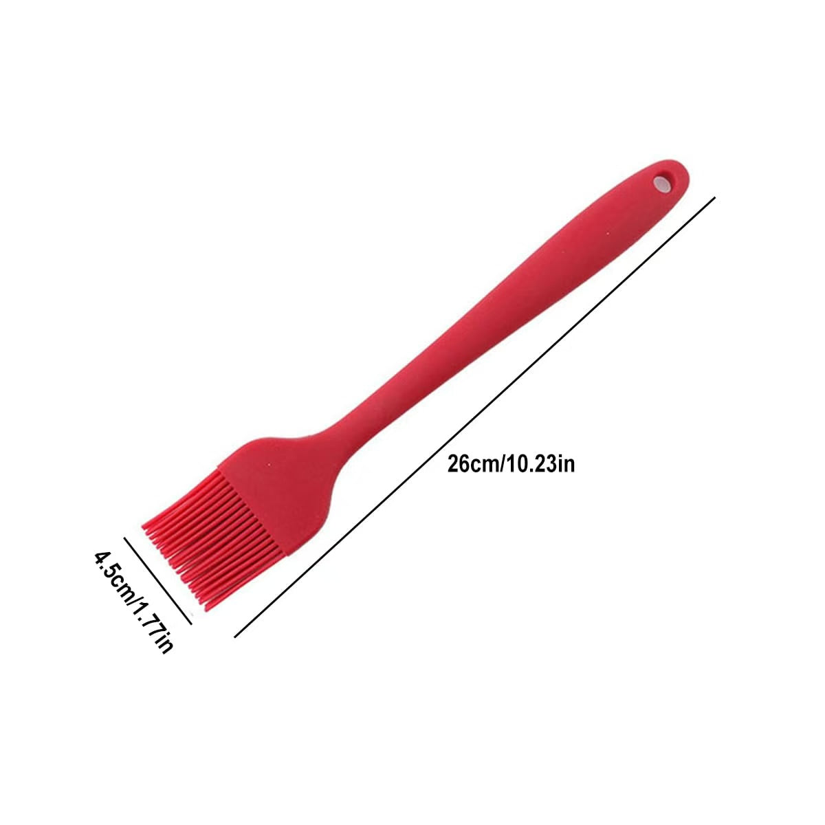 Chefco, 8008/SB-L， Silicone Basting BBQ Pastry Oil Brush Barbecue Grilling Desserts Baking - Chefcoca