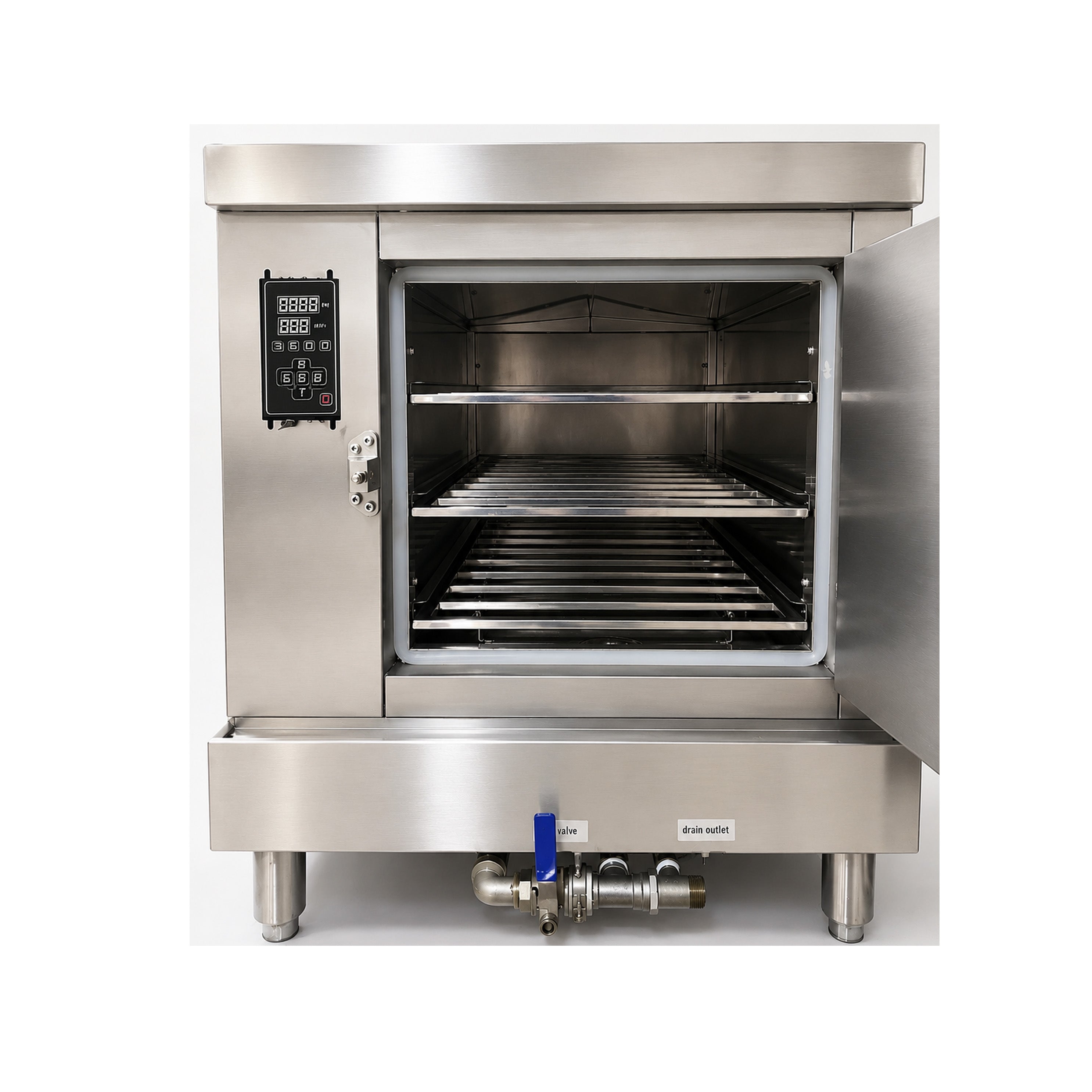 Chefco, ES-3C,  29.5" x 33.5" x 33.5" Countertop electric steamer, 6kw