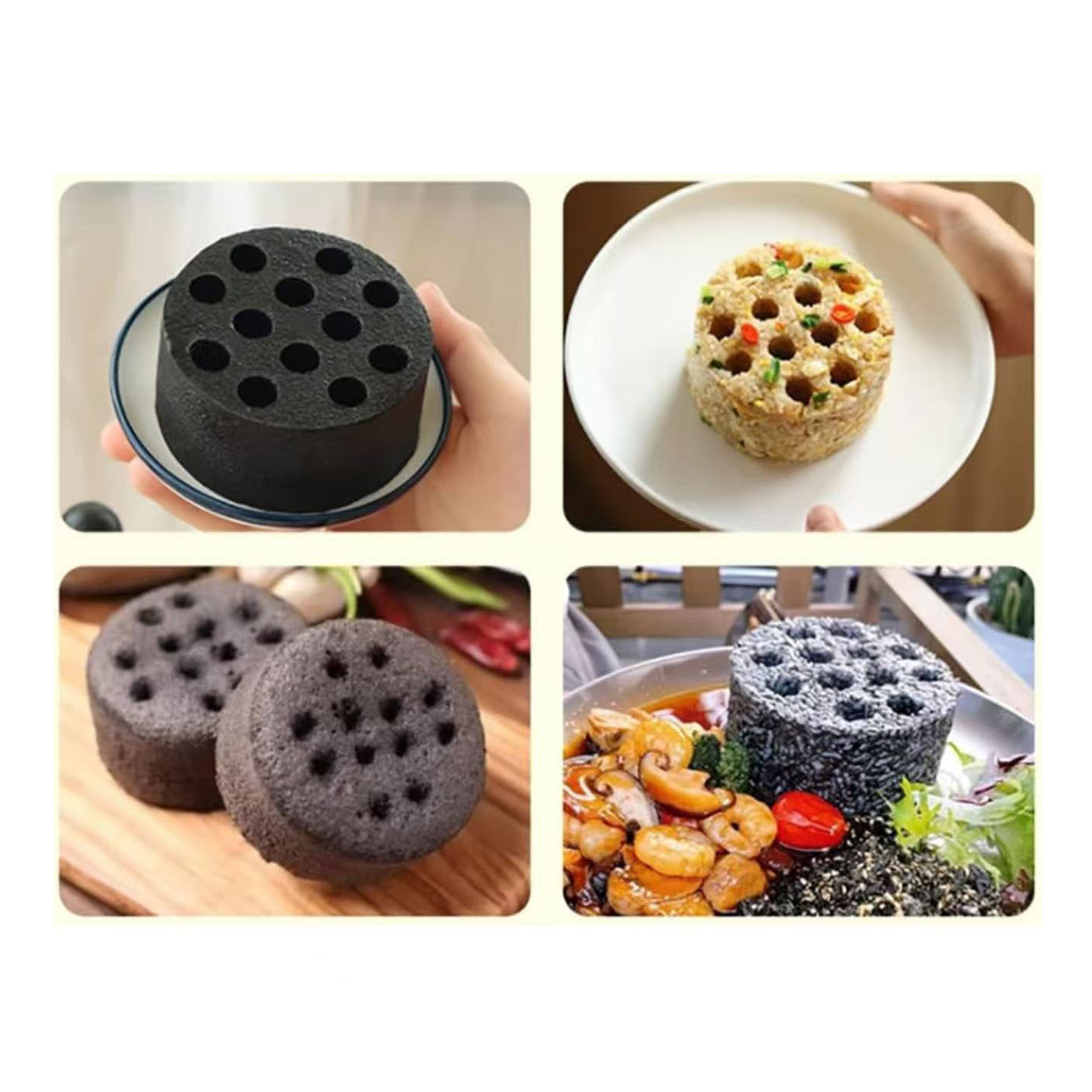 Chefco, HCM-11, Stainless Steel Honeycomb coal rice cake mold(11cm/4.3Dia)