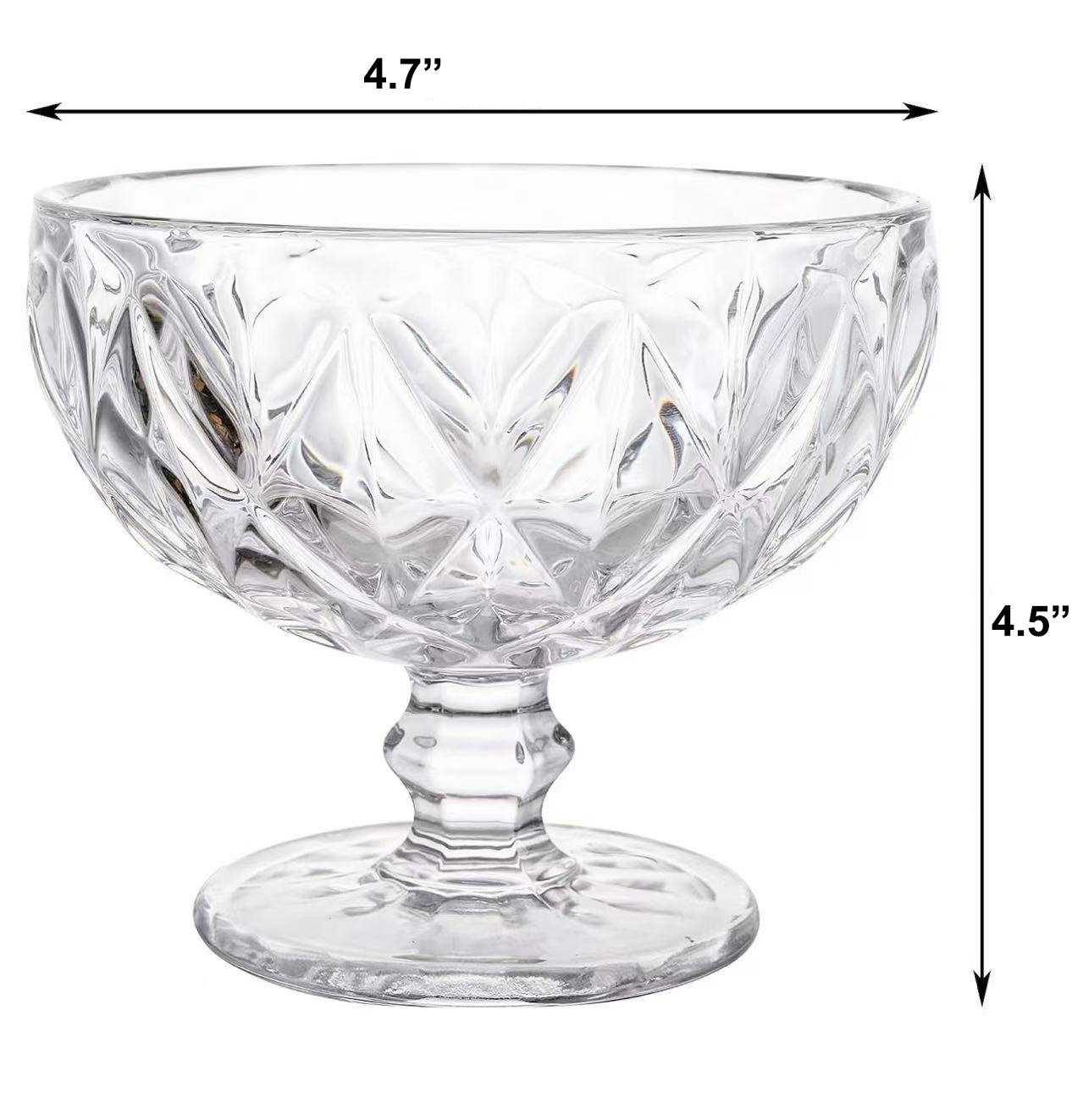 Chefco, IC97LX, Ice Cream Glass Bowl, 300ml