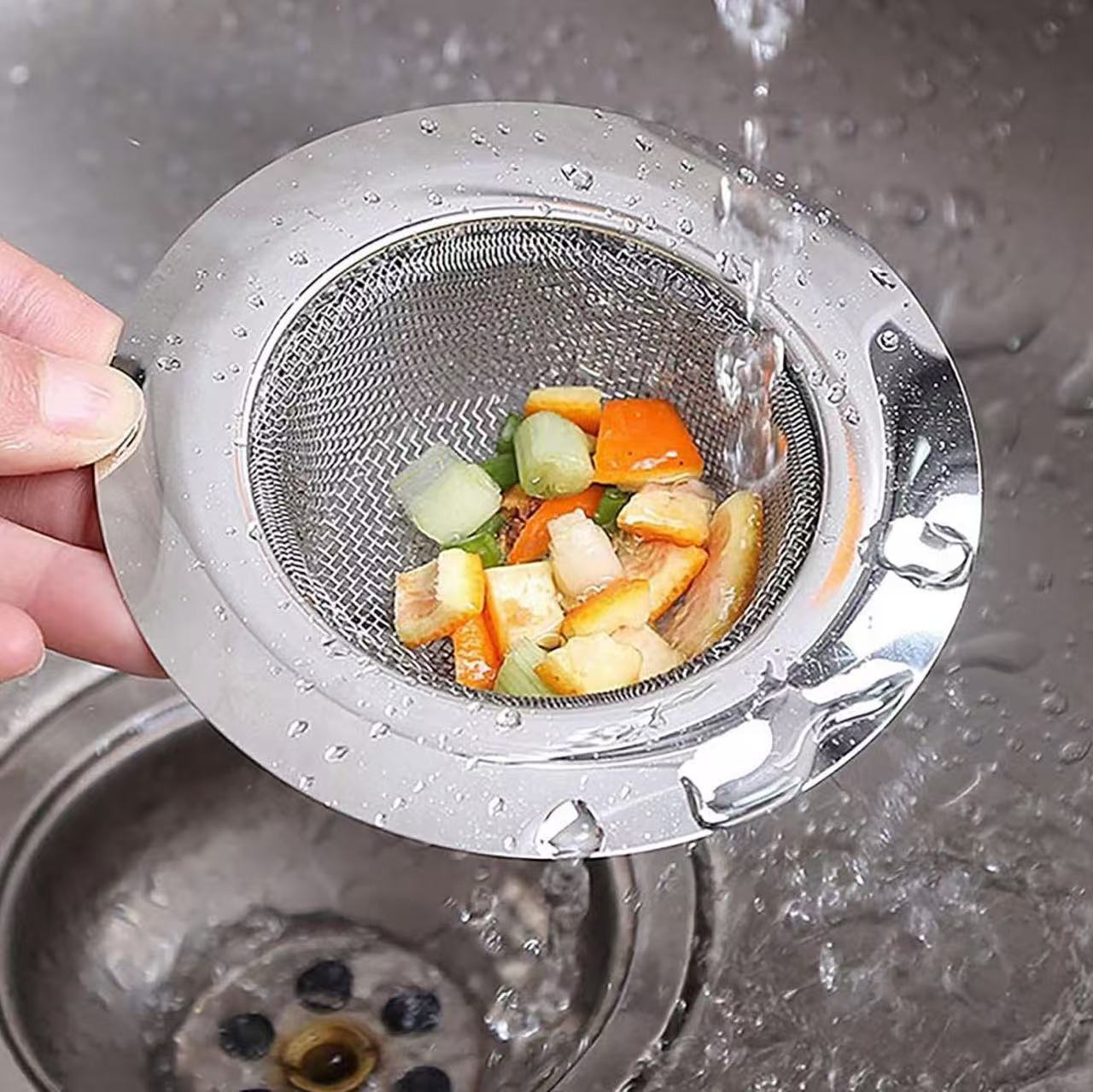 Chefco, SN013, 7 cm stainless steel sink stainer - Chefcoca