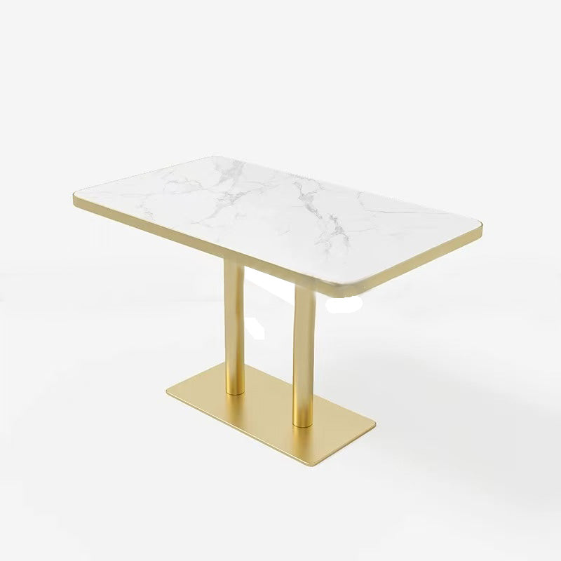 Plateau de table en marbre, 26" x 30" pour 2 personnes