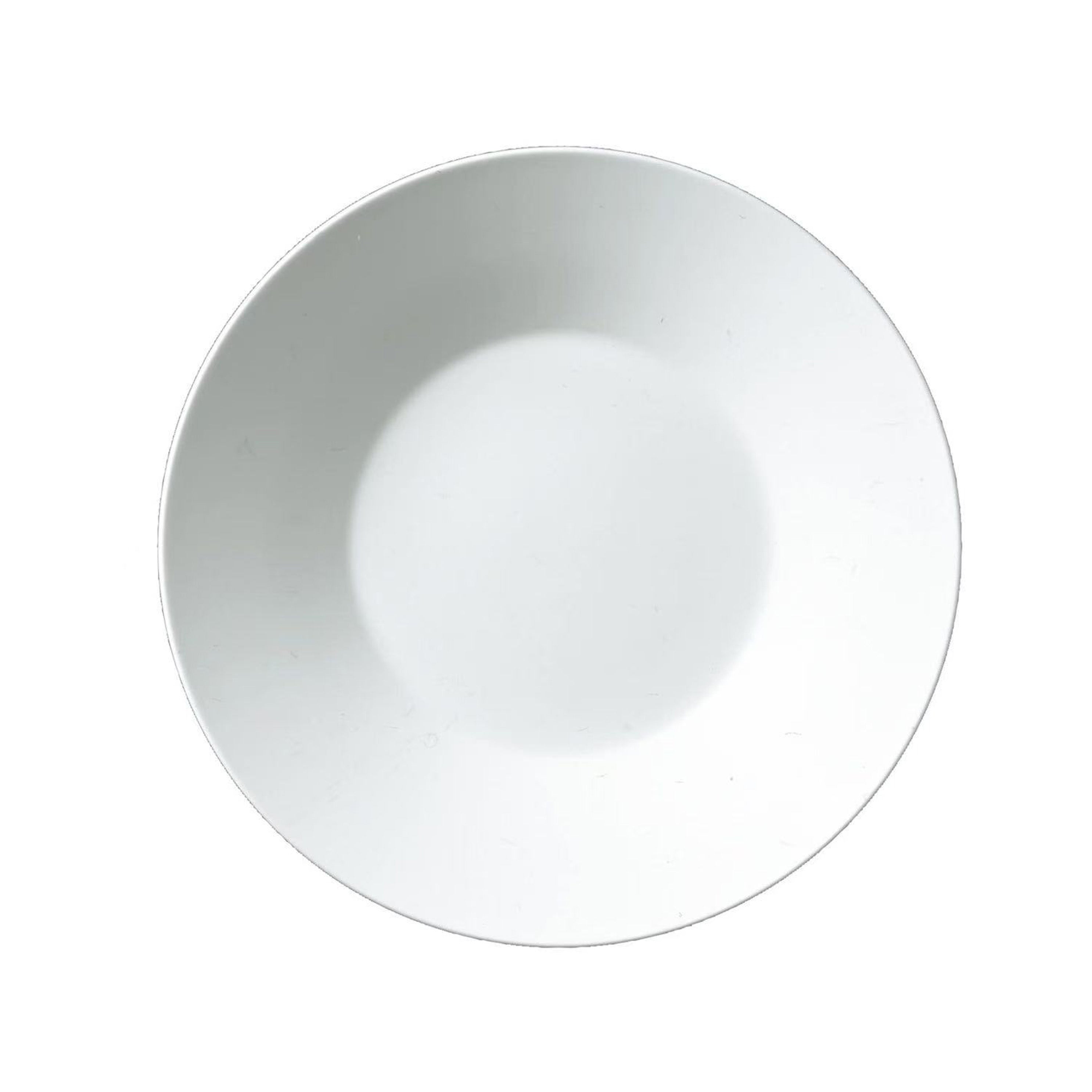 Chefco, 8" Round Deep Plate- Ceramic, White (PT00141） - Chefcoca