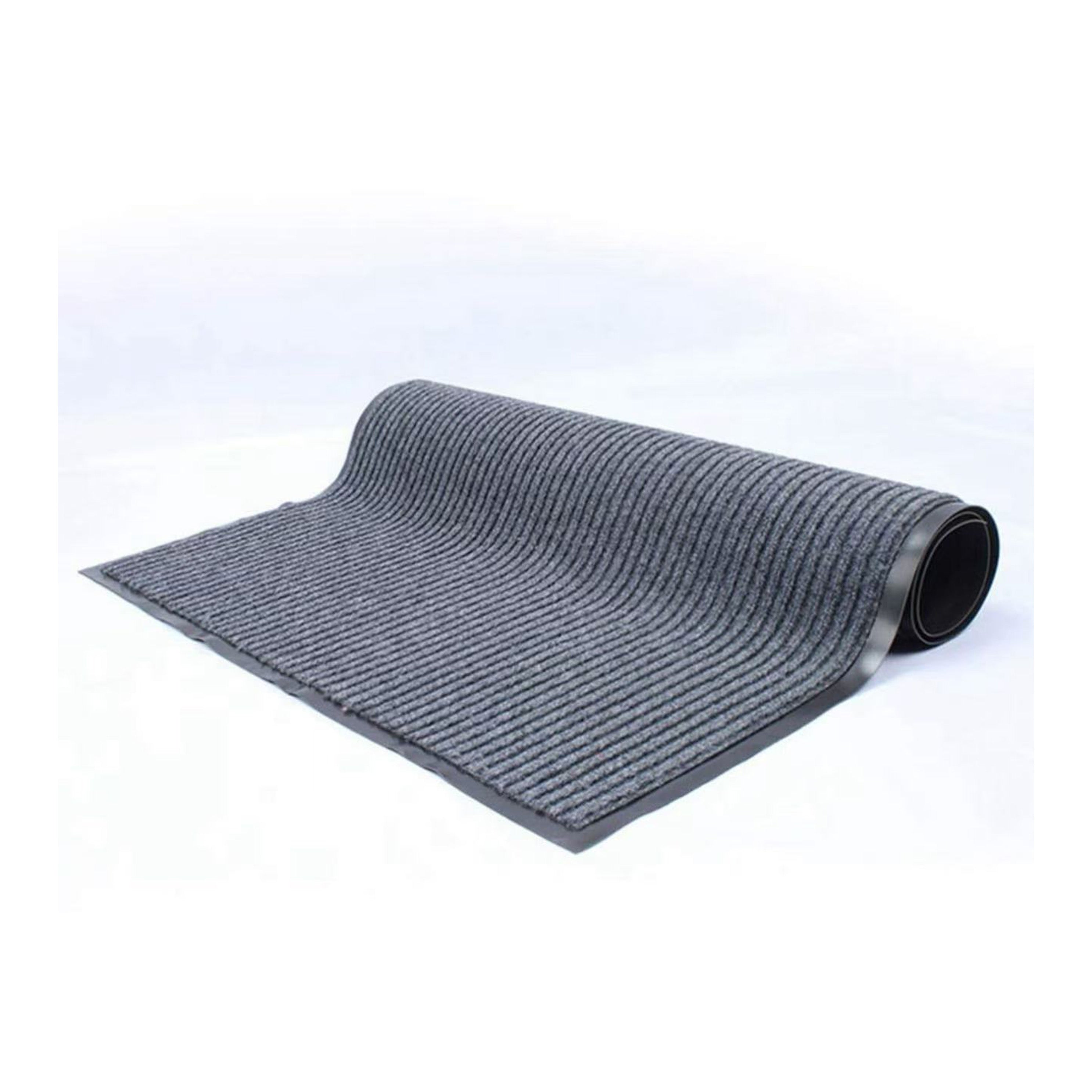 Sub-equip, DFM-35C, Commercial Carpet Floor Mat with DoubleStripe- 36" x 60"Charcoal