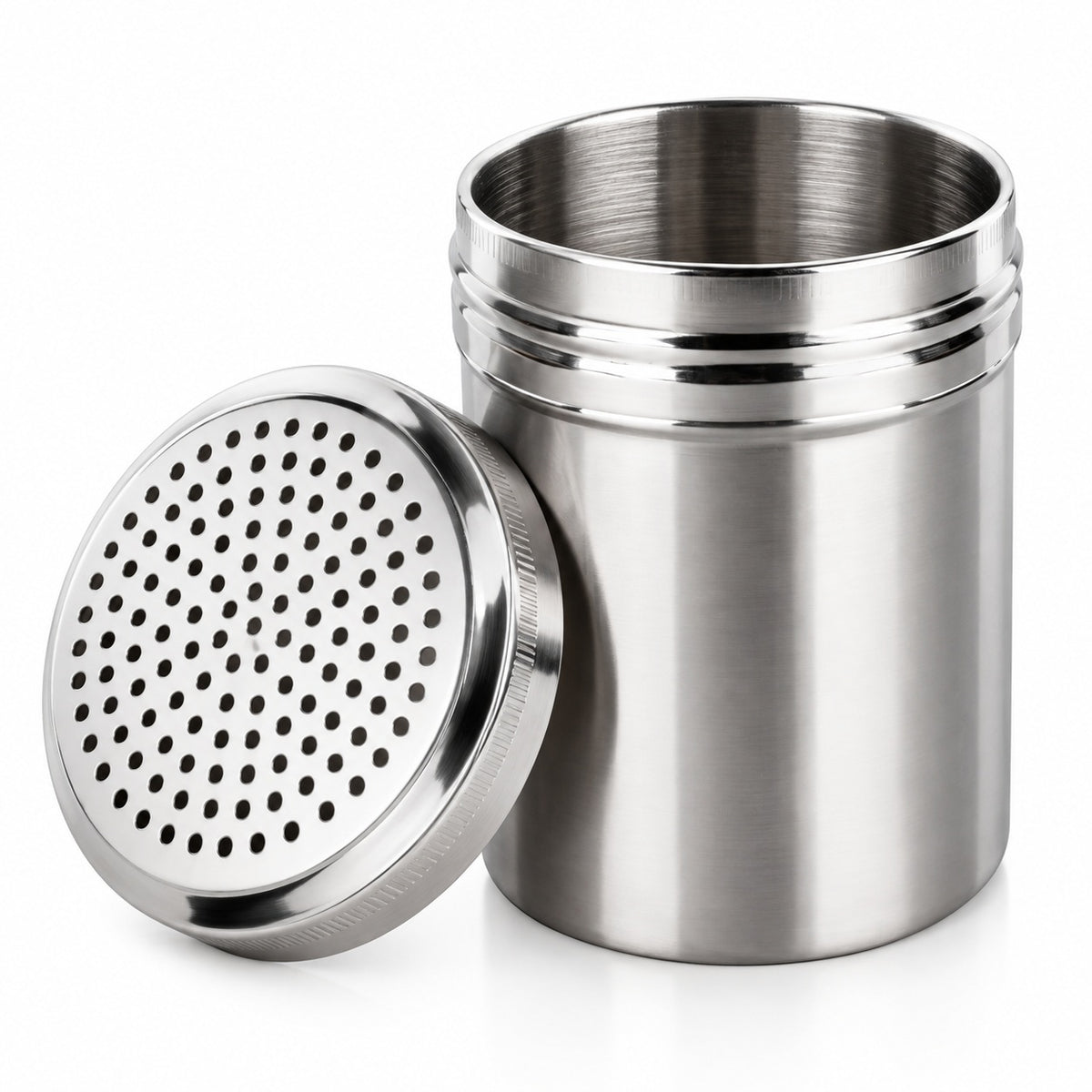 CHEFCO,DRG-10S, 10OZ S/S Dredger without Handle - Chefcoca