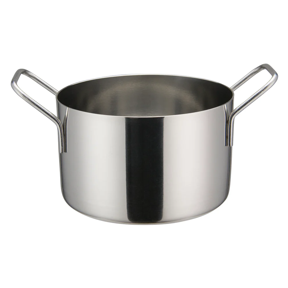 DCWE-105S - Mini Casserole, Stainless Steel - 4-3/4" - Chefcoca