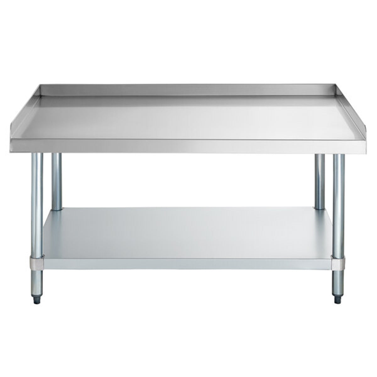 30" x 48" 18-Gauge Stainless Steel Equipment Stand with Galvanized Undershelf