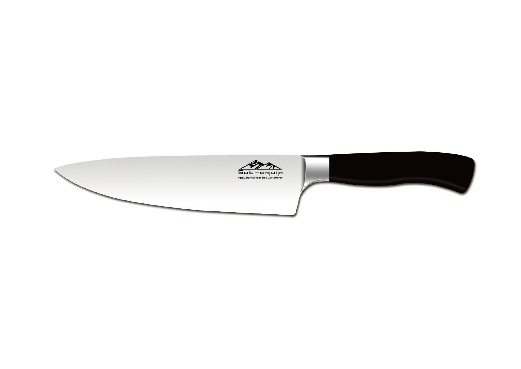 Sub-Equip High Carbon German Steel X50CrMoV15 Alloy10" Forged Cooks Knife (KFC-100) - Chefcoca