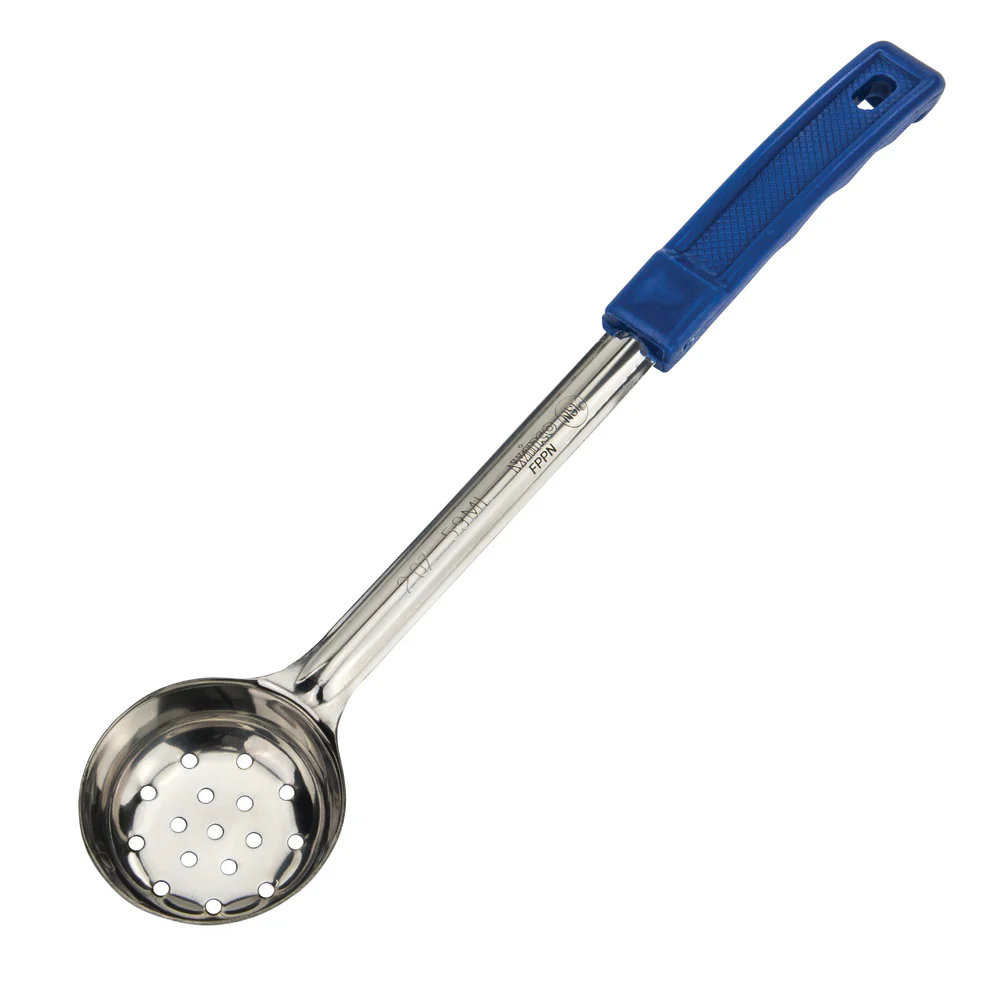FPPN-2 - Winco Prime One-Piece Stainless Steel Portioners - Perforated, 2 oz - Chefcoca