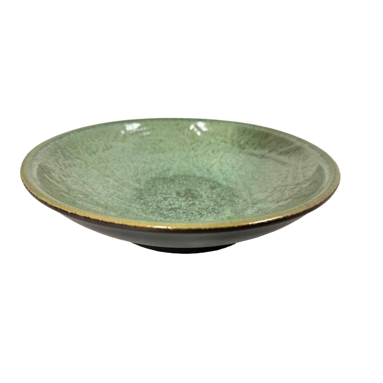 Chefco, 10" Green Woven Shallow bowl (GR2607)