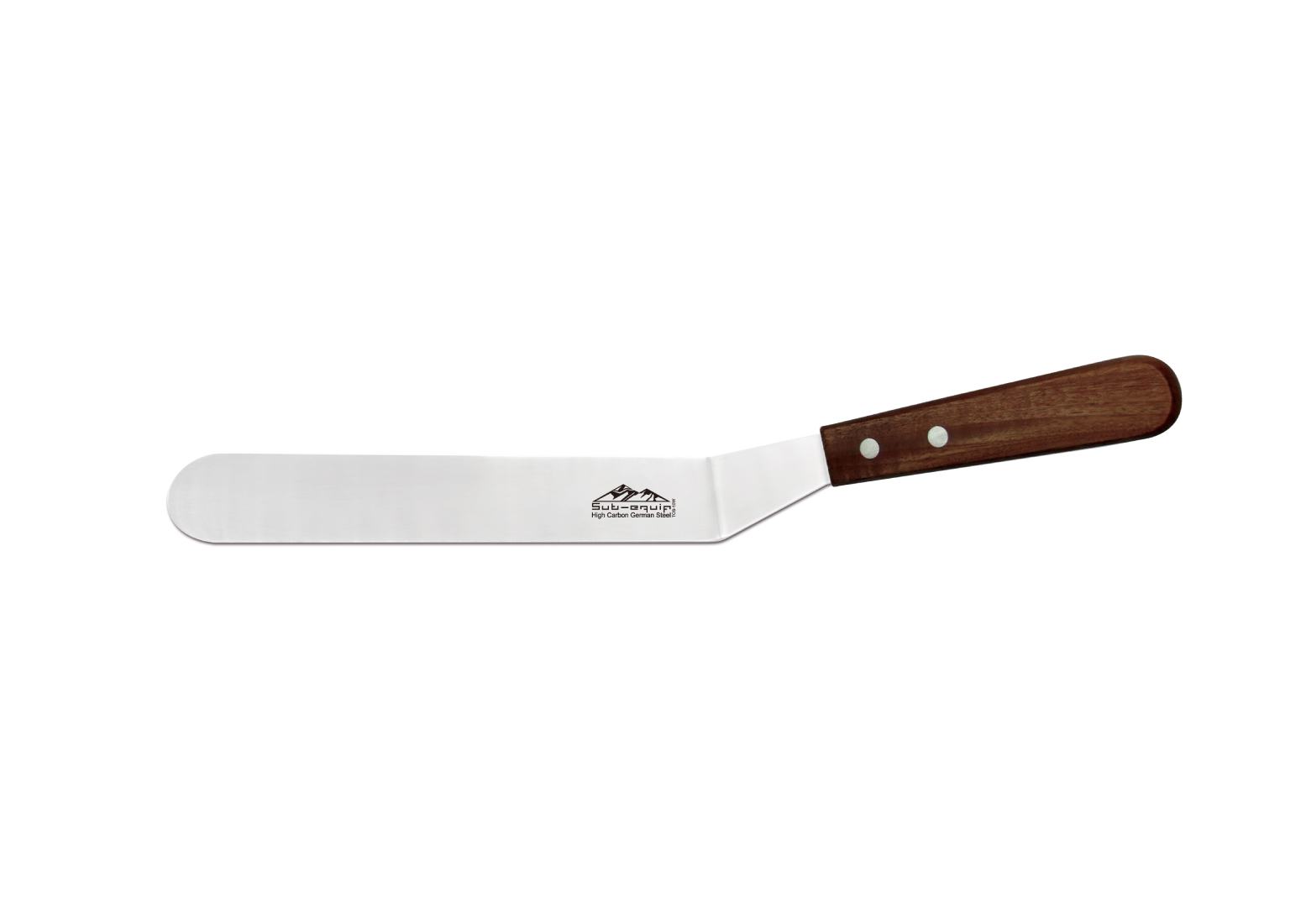 Sub-equip, 6" Spatula, Offset, with Rosewood Handle (TOS-6W) - Chefcoca