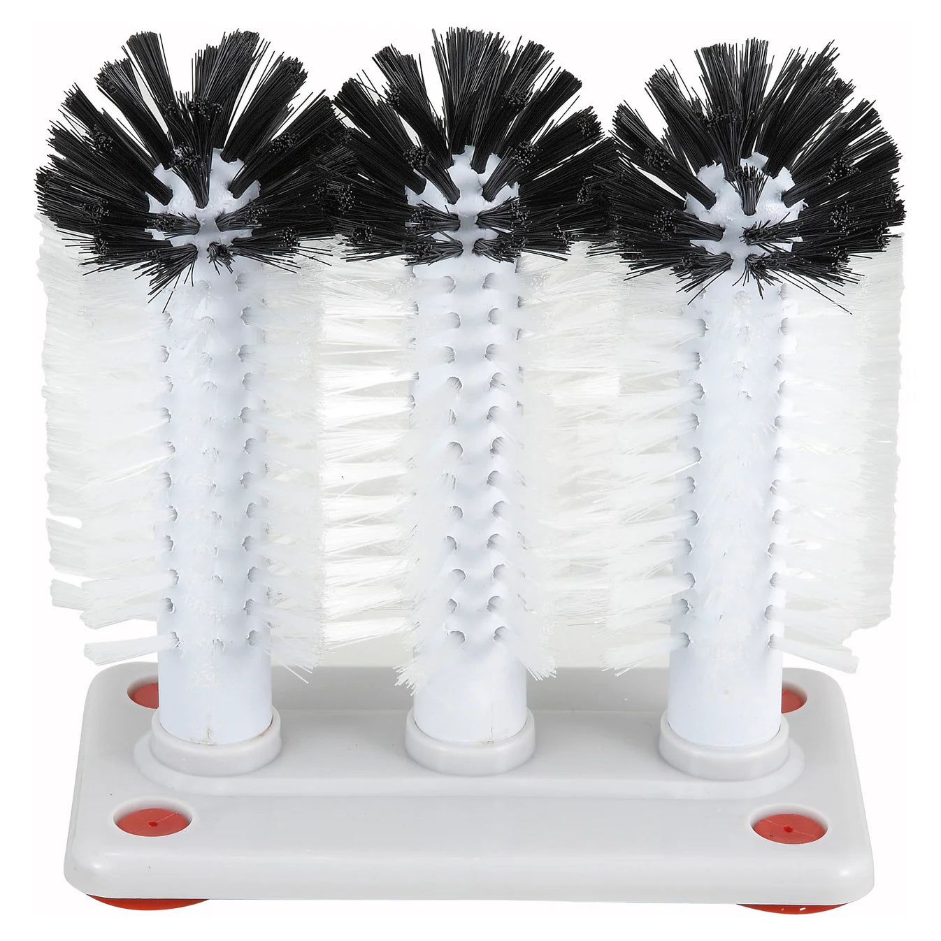GWB-3 - 3 Glass Brushes with Plastic Base - Chefcoca