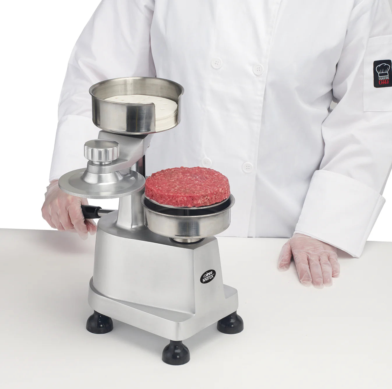 HBP-3 - KATTEX Heavy-Duty Burger Patty Press - Chefcoca