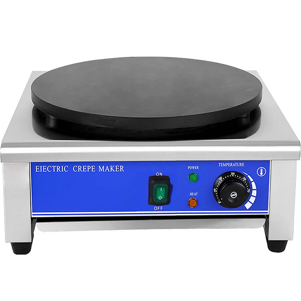Chefco, Crepe Maker Professional Single Crepe Machine,220V,60HZ,3KW ...