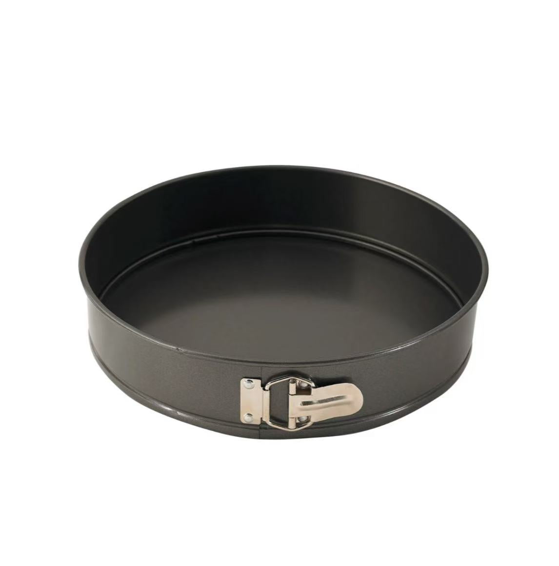 Moule à gâteau rond à charnière en acier aluminisé (4" à 12" de diamètre)