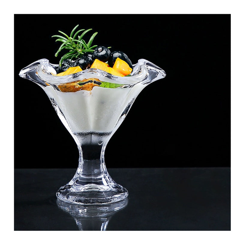 Clear Polycarbonate Iarge Ice Cream Cup