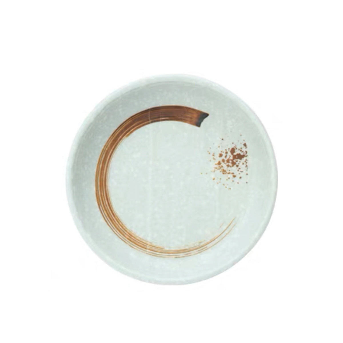 5.5" Melamine Light Green deep plate with golden pattern (JM16986LG/JM16987LG/JM16988LG)