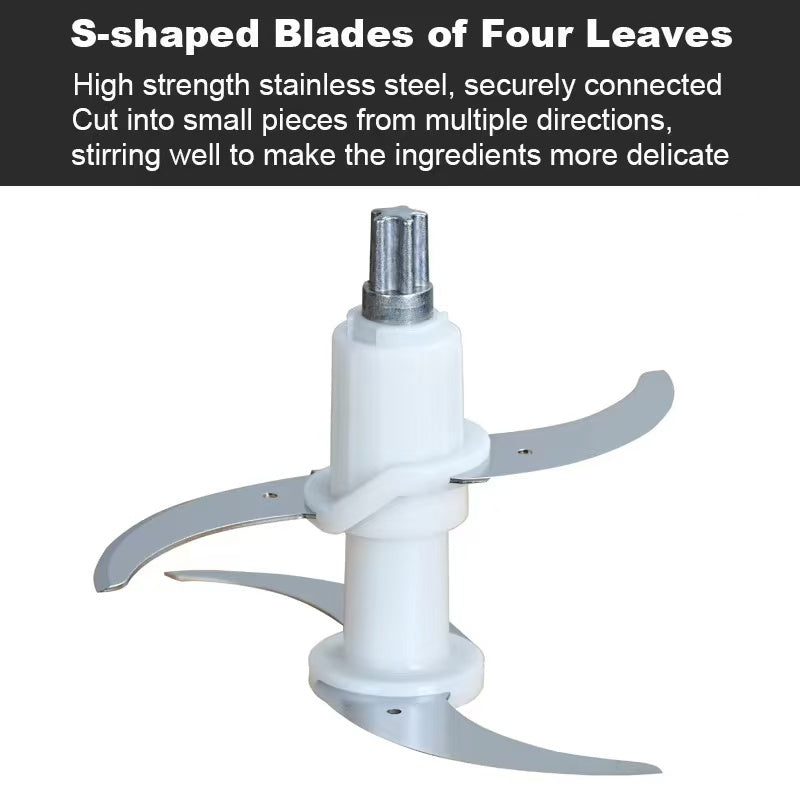 Sub-equip, JR-612, 1200W Electric Food Chopper with 12L Stainless Steel Bowl - Chefcoca