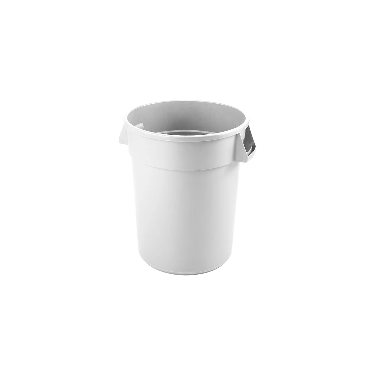 JW-CR120W, Round Ingredient Container White 557x693mm / 121.0Lt (32 Gallon)Lids Sold Separately - Chefcoca