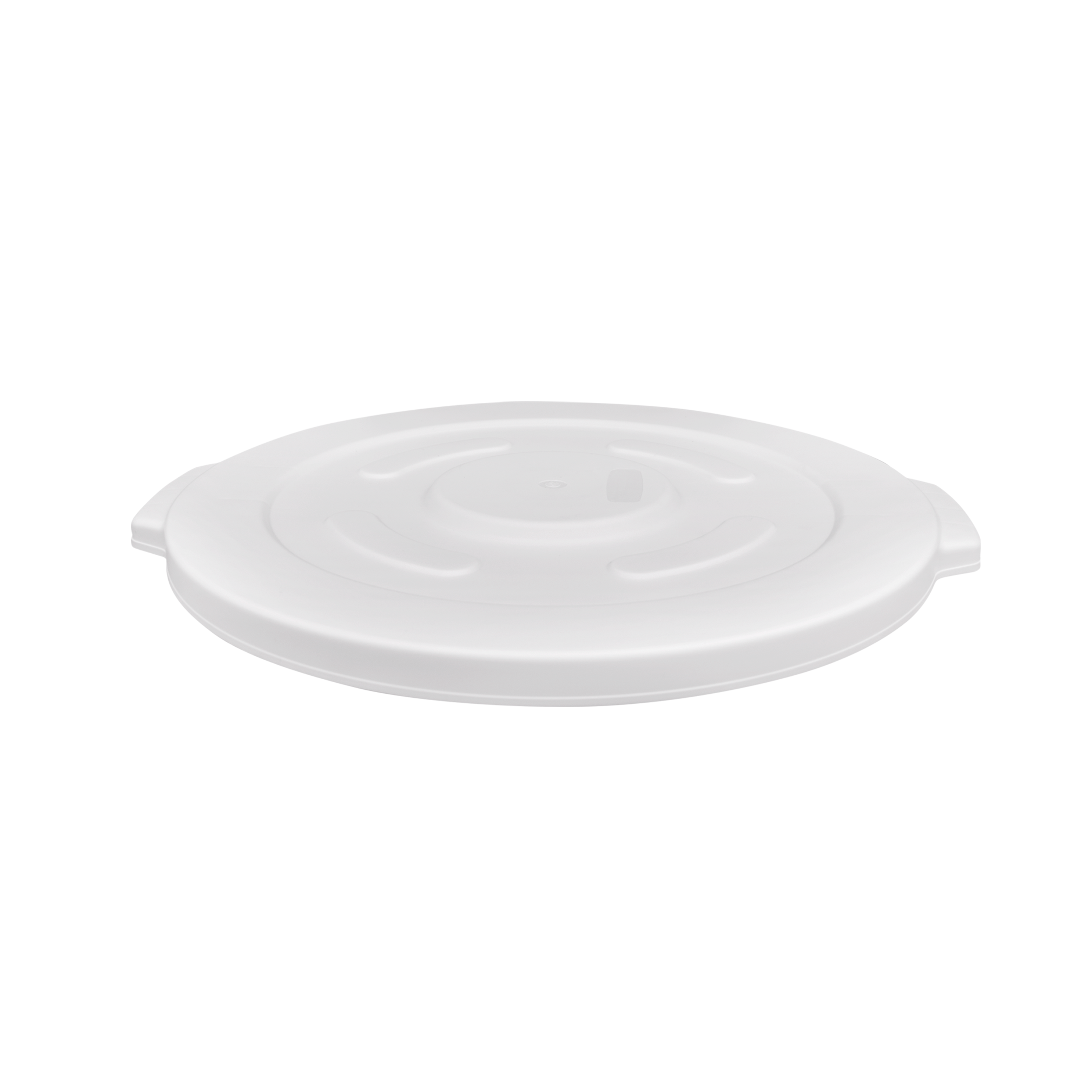 Conteneur de stockage en vrac en polypropylène blanc (10 à 32 gallons), couvercles vendus séparément