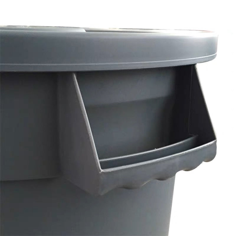 Heavy-Duty Round Trash Can, Lids are sold separately