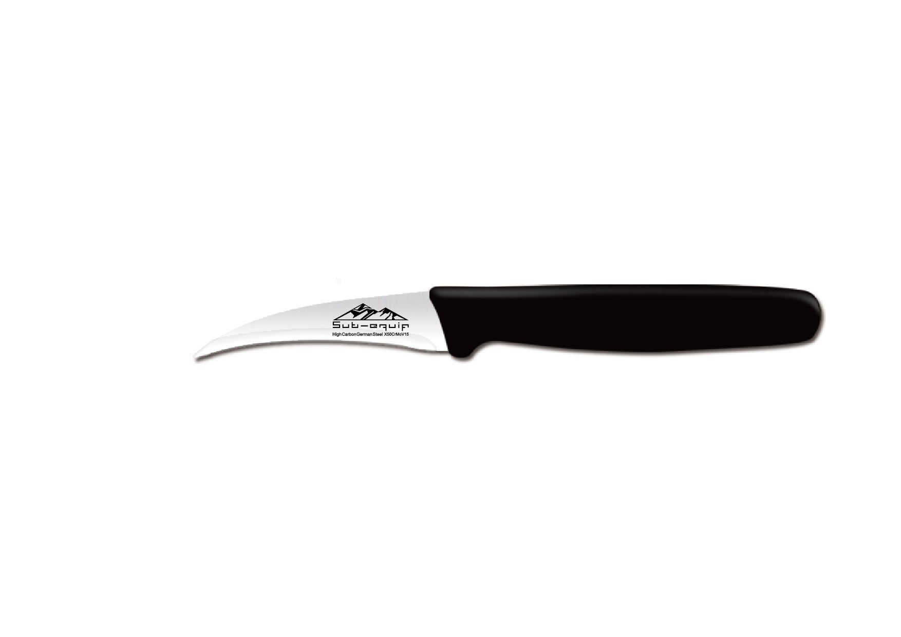 Sub-Equip High Carbon German Steel X50CrMoV15 Alloy Peeling Knife,Narrow-3.25" (KP-30) - Chefcoca