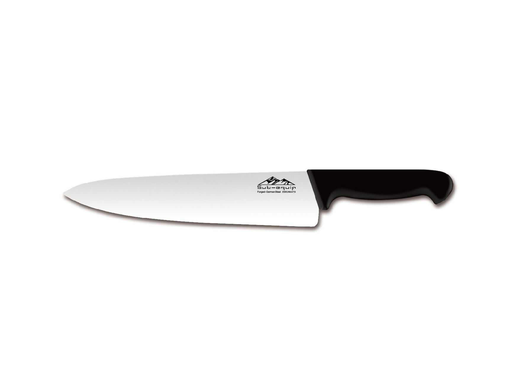 Sub-Equip High Carbon German Steel X50CrMoV15 Alloy 10" Cooks Knife (KFC-101)