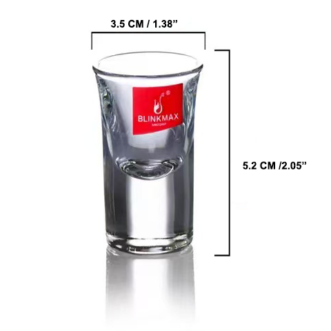 Chefco, Heavy Base Shot Glass 12ml (KTY1503)-12pcs