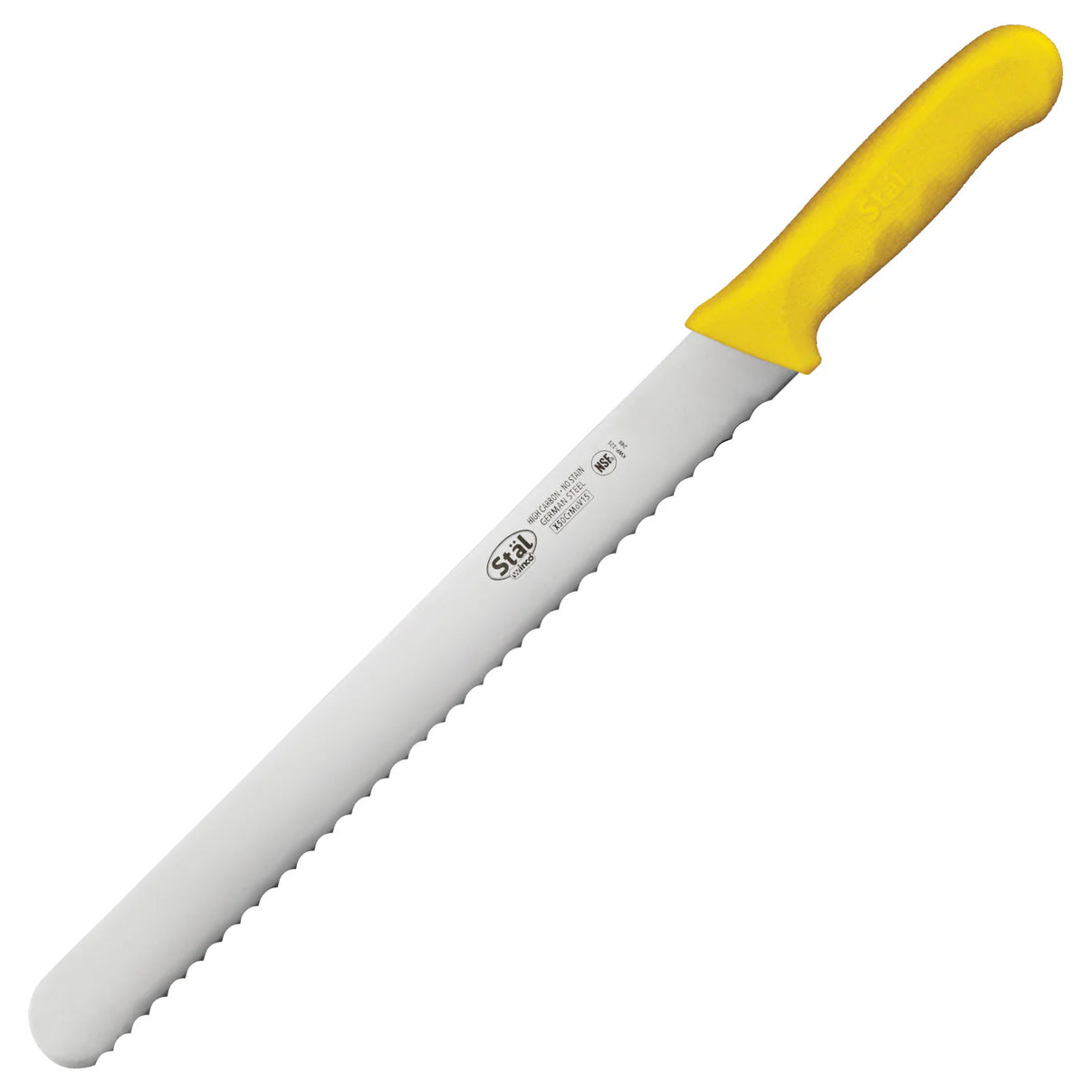 KWP-121Y - Stäl 12" Wavy Edge Slicer - Yellow