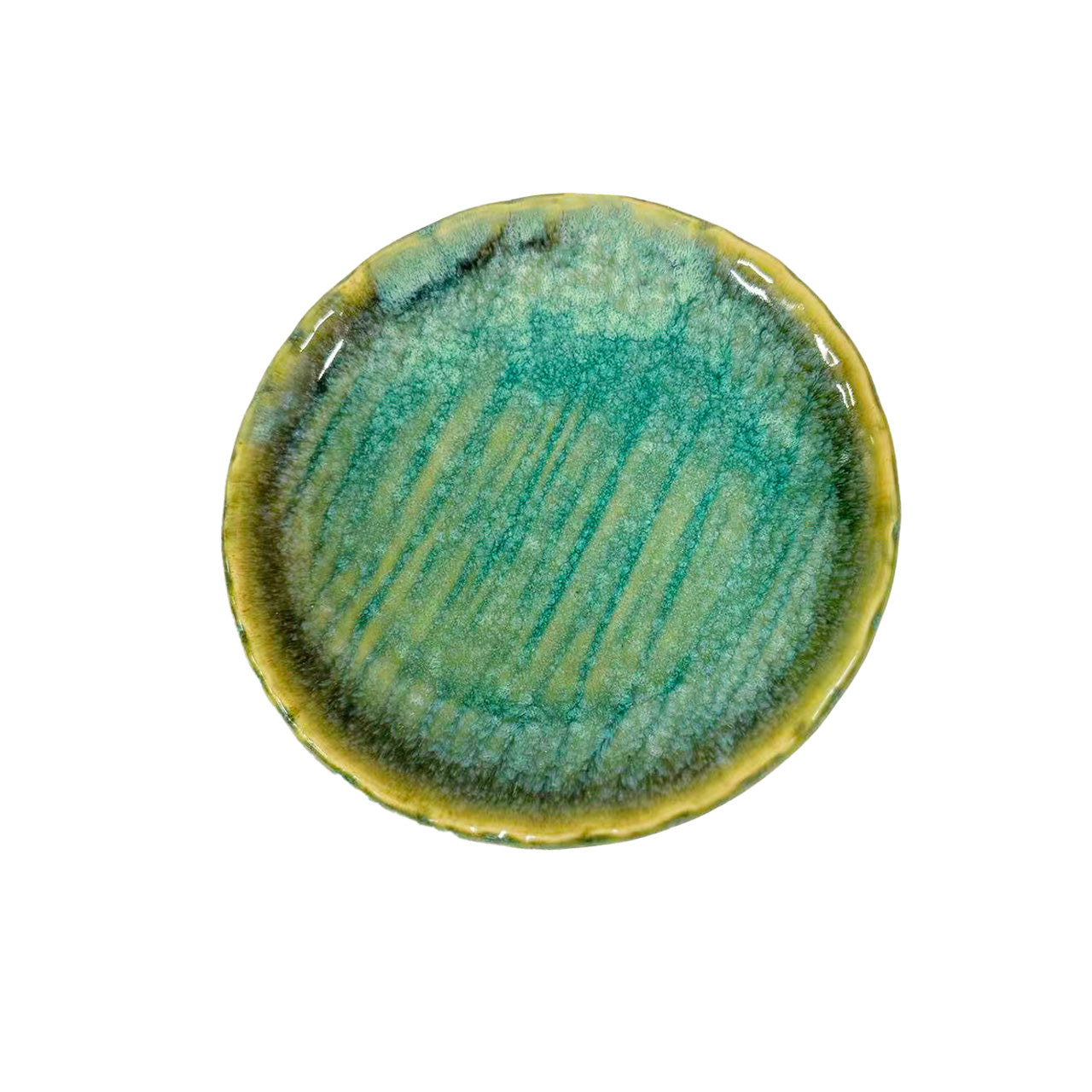 Chefco, 7" Green Plate, Ceramic (LB1803)